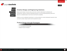 Tablet Screenshot of gagecauchois.com